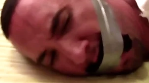 Victor sockgagged with the addition of tapegagged tight with the addition of captured with socks inside his brashness wrapped the tape around his pill popper preview