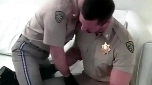 Nightstick #1 - american cops of the street turn to sucking cock