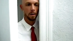 Mormon bishop spying on gay old bean taking shower