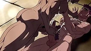 Roman gladiator hunks fight of freedom, plus some sex - 12 days of yaoi s2 e12