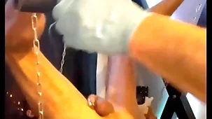 Training für gaping void fisting beginnt