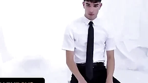 Missionary boys - bishop parker brookes gets passionate with mormon boy rob quin during confession