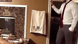 My girlfriend pissed me off as a result i fucked my stepbro