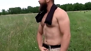 Desperate farmer needs declaratory he gets surprised when he gets offered some cash to ride a cock - bigstr