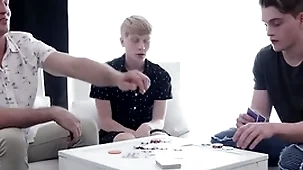 Tricky stepdad fuck his offspring after bringing off poker - pierce paris