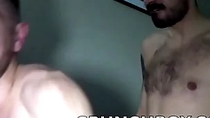 Sexy french twink fucked bareback by koldo goran coupled with breed