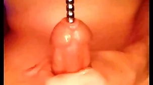 Urethral vibrator, way-out light & cum essay