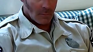 Young dude added to two daddies anal fuck in hardcore threesome