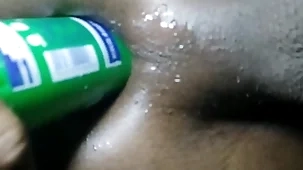Anal sex approximately a dildo and sex toy bedtime