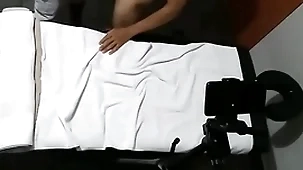 Massagem  libido no branquinho leite