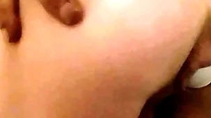 Shoving ping pong balls out of sexy asshole in public bathroom
