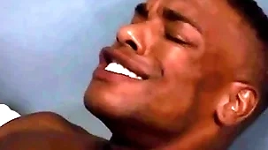 Black stud receives bj before barebacked in doctors office