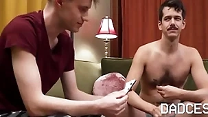 Bringing off strip poker with stepson