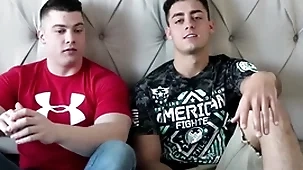 Nick gets balls deep in collins ass for his time ever going to bed a guy!