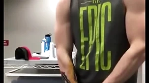 Jerking elsewhere at work big dick guy