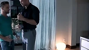 Falconstudios met a convenient the bar & went back 2 his place!