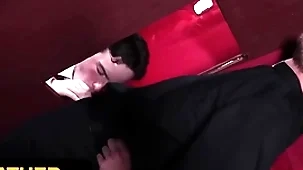 Church boy myott hunter gets pulverized for fantasizing about sex with the bishop - yesfather
