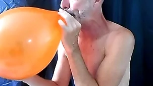 Balloon action encircling horny gay dilf richard lennox