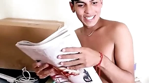 Older white jock stepbrother pays off young twink latino formula route so they can fuck pov