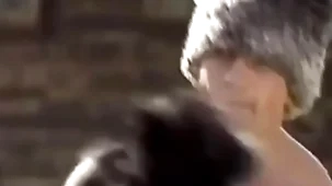 Kazaks - part 1/6 - scenes: thrashing - vintage video
