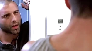 Stepfather dominating his young stepson's butt hole - unclebangs