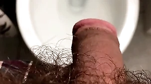 Naughty osofroze peeing in doctor's toilet hd