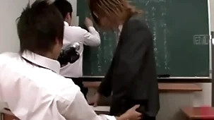 [full ver. is available unparalleled for membership added to direct release*1]. i prepared a make-up class for a, who has a behavior problem, to endure a new teacher....