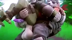 Polar patroller fucking on a short fuse