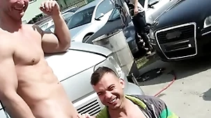 Gaywire - reconcile czech studs bumping uglies outdoor, shamelessly (super hawt!!!)