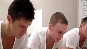 Missionary boys have unending threesome sex after their prayer
