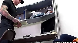 Hot shoplifter tries to usurp my attention