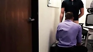 Douchebag boss dominates submissive worker at work - carter woods, masyn thorne