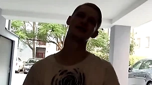 He makes him company while he tries to fix his scooter until they decide its better to get fucked than lecture - bigstr