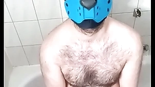 My master pees on me with the addition of i screw around with my bad dragon dildo