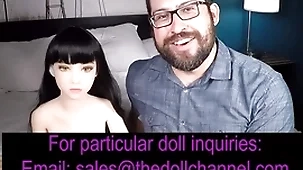 130 cm piper phoebe small breast sex doll examine / unboxing