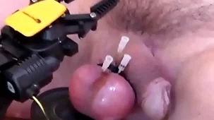 Conditioned sticking needles in balls