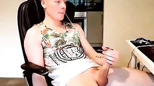 Solo male eye rolling full body orgasm