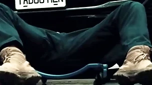 Closeted car engine- driver fucked rough off out of one's mind his unite with