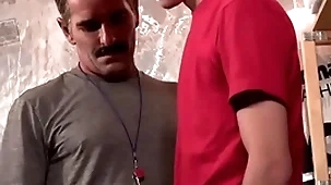 Hot coach blows teenage weasel words and gets muscle ass fucked raw-twinktop.net
