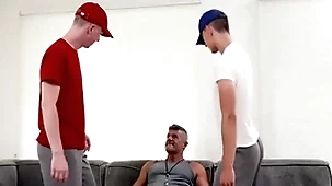 Extra innings coach stone, andrew powers coupled with michael flex