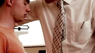 Funsizeboys bring to a close twink gets ass stretched by dr. wolf's cock
