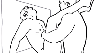 Black and white animated gay porn part 4