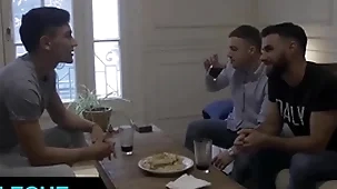 Horny stud jonas matt takes rodrigo el santos huge latin cock while his bf is watching - latin leche