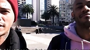 Black jock and latino twink amateur fellow-feeling a amour for cash in uruguay pov